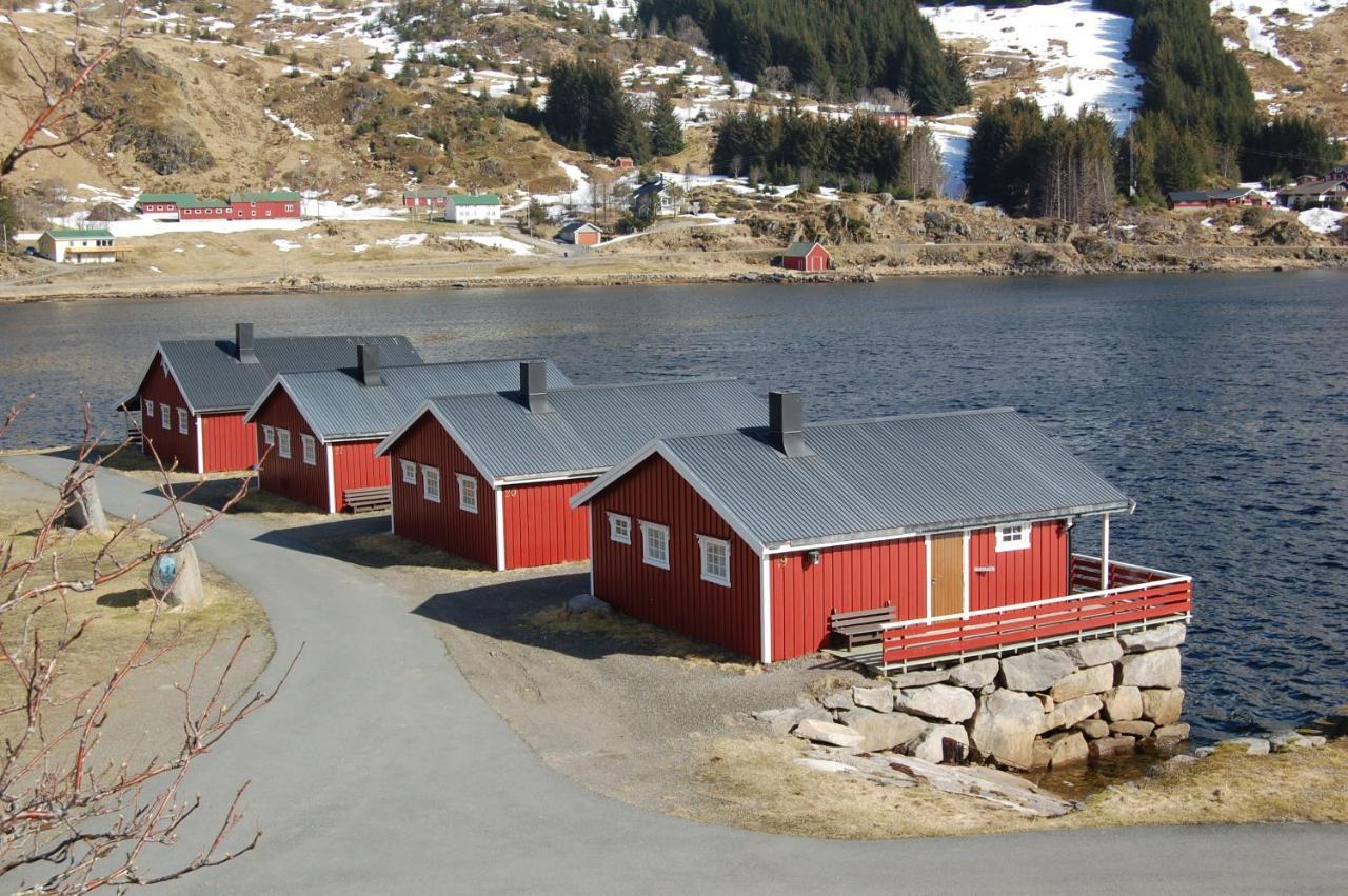 Brustranda Fjordcamping Valberg Экстерьер фото