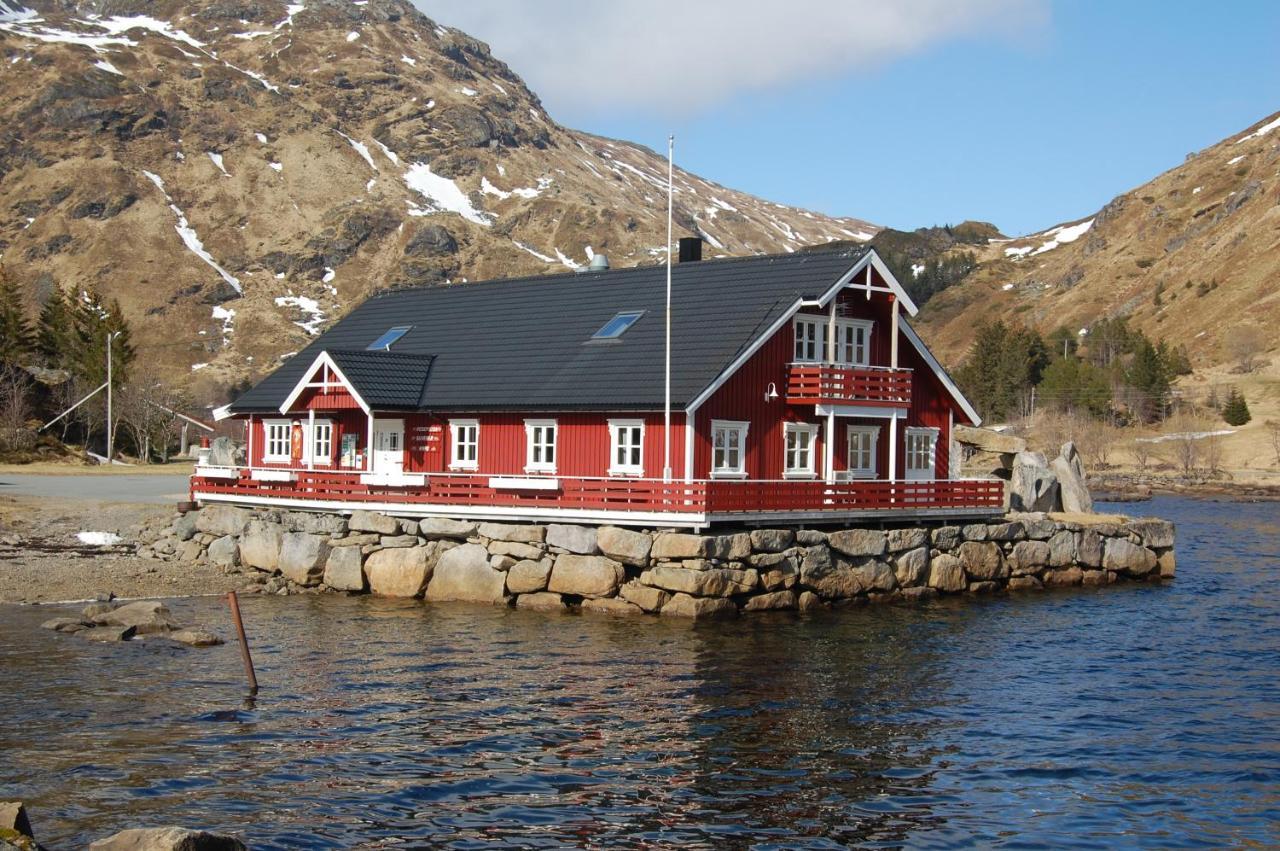 Brustranda Fjordcamping Valberg Экстерьер фото