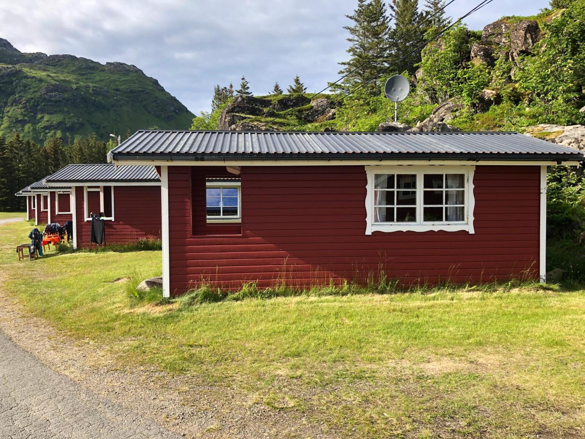 Brustranda Fjordcamping Valberg Экстерьер фото
